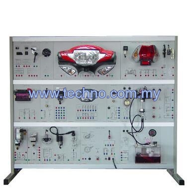 MOTORCYCLE ELECTRICAL WIRING TRAINING SYSTEM